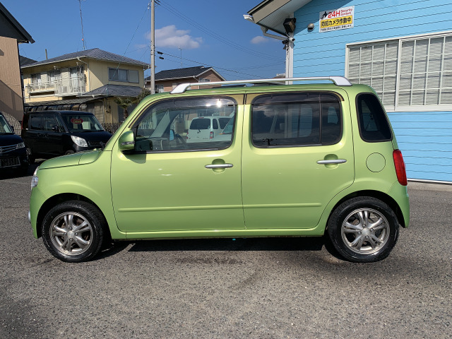 ミラココア リフトアップ 低走行 車検有り