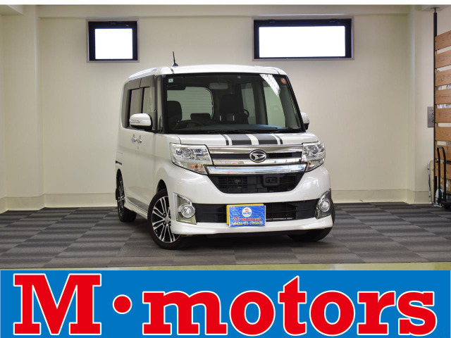 タントカスタムRS SAETC ナビ フルセグTV バックカメラ