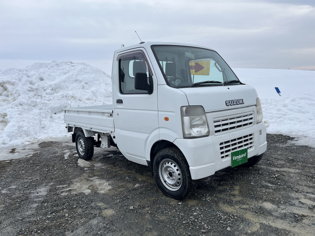 キャリイKU エアコン パワステ 4WD道外仕入 新規車検整備付 5MT 4WD