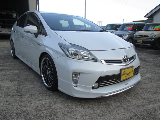 プリウス 1.8 G モデリスタエアロ アルパイン9型ナビ