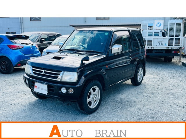 パジェロミニ アクティブフィールド エディション 4WD ETC ナビ 4WD アルミホイール