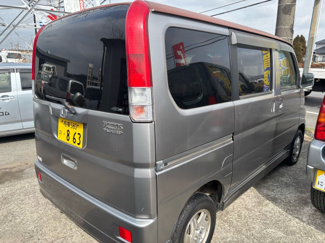 ホンダ バモス ターボ 4WD パワステ/エアコン/スライドドア の中古車