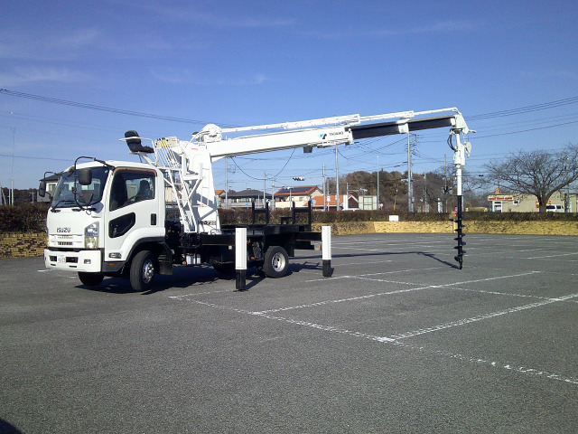 フォワード 穴掘建柱車 