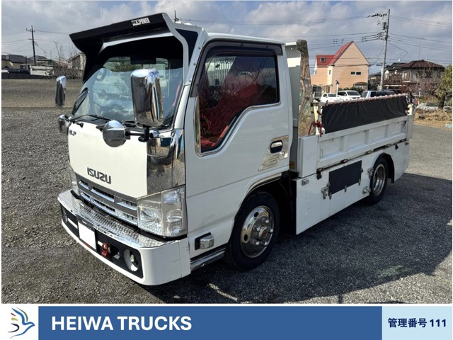 エルフ  2tダンプ ワンオーナー 記録簿付