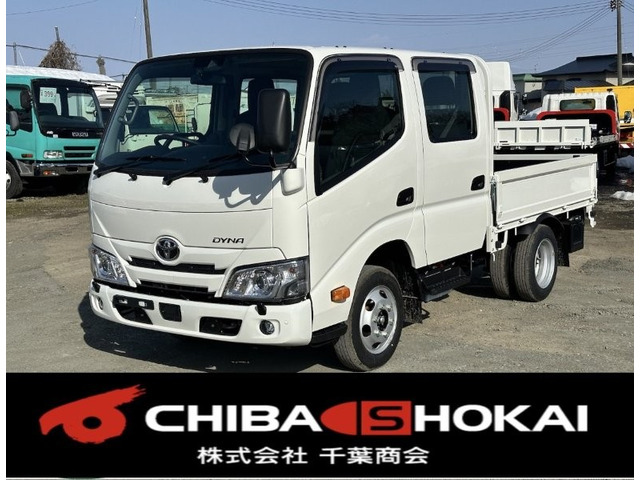 ダイナ 2.8 ダブルキャブ ロング ジャストロー ディーゼル 4WD 4WD AT 三方開平ボデ...