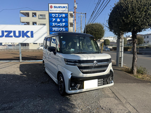 スペーシアカスタム ハイブリッド(HYBRID) XSターボ ハイブリッドターボ 全方位モニ...