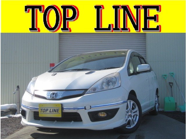 フィットシャトルハイブリッド1.3社外ナビ 地デジテレビ DVD再生ETC