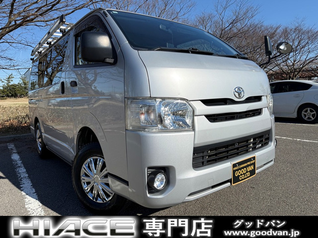 ハイエースバン 3.0 DX ロング ディーゼル 4WD 5ドア AT ルーフキャリア ナビ