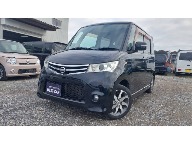 ルークス ハイウェイスター 車検2年付!ナビ Bluetooth