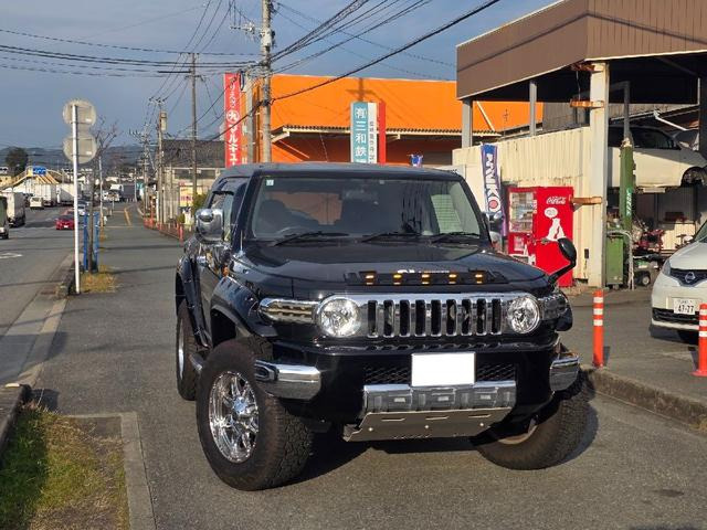 FJクルーザー4.0 カラーパッケージ 4WDフルセグTV バックカメラ 社外マフラー