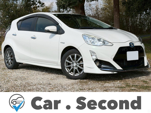 アクア 1.5 S スタイルブラック 雹害車 モデリスタ 衝突軽減 社外ナビ