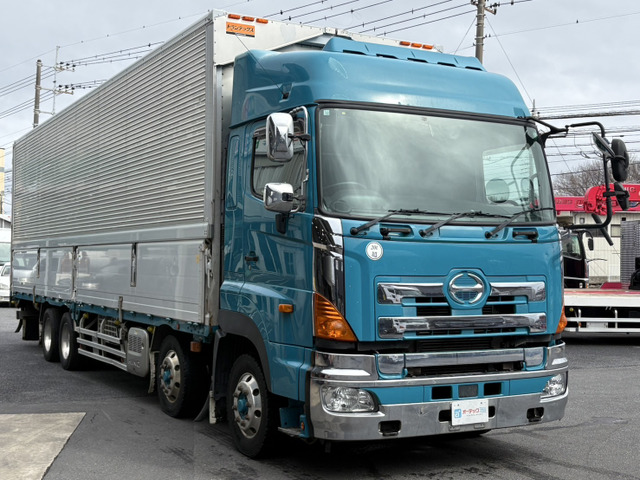 日野 プロフィア 冷凍冷蔵車 サーモキング製冷凍機 ハイルーフ 7MT の