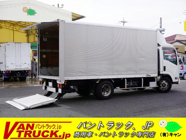 エルフ アルミバン ワイドロング 3トン 跳上パワーゲート