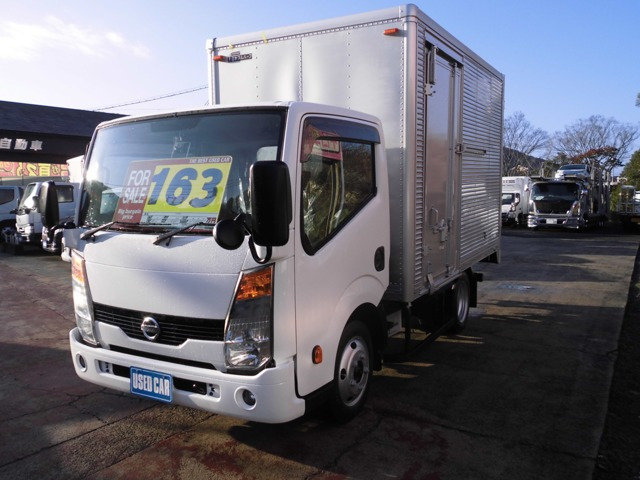 アトラス  アルミバン ドライバン 標準キャブ フルフラットロー アルミバン 2トン積み