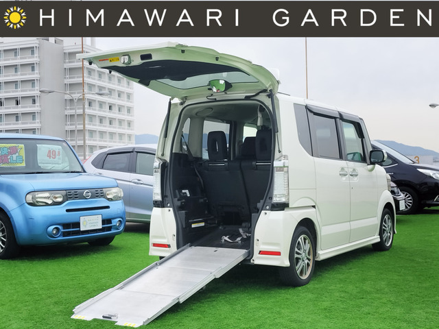 N-BOX+カスタム G 車いす仕様車 福祉車両/車いす1台/固定装置/電スラ