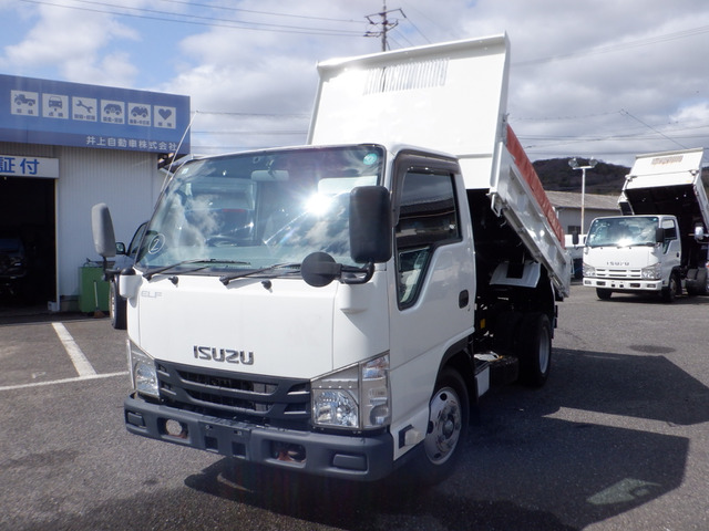 エルフ  全低床ダンプ 5MT 3ペダル