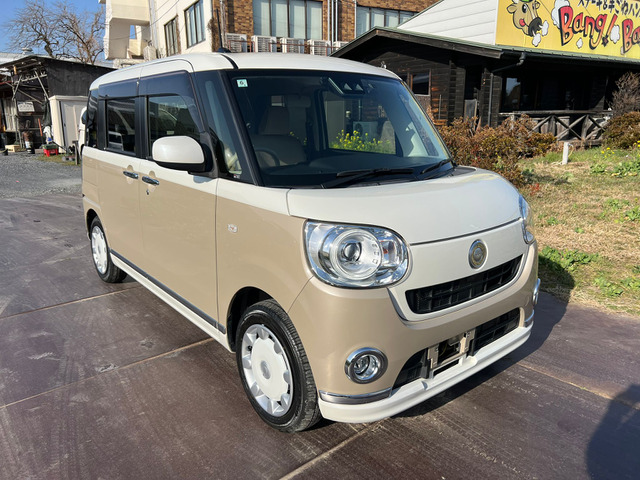 ムーヴキャンバス G メイクアップ SAIII 両側パワースライドドア+ナビ+DTV