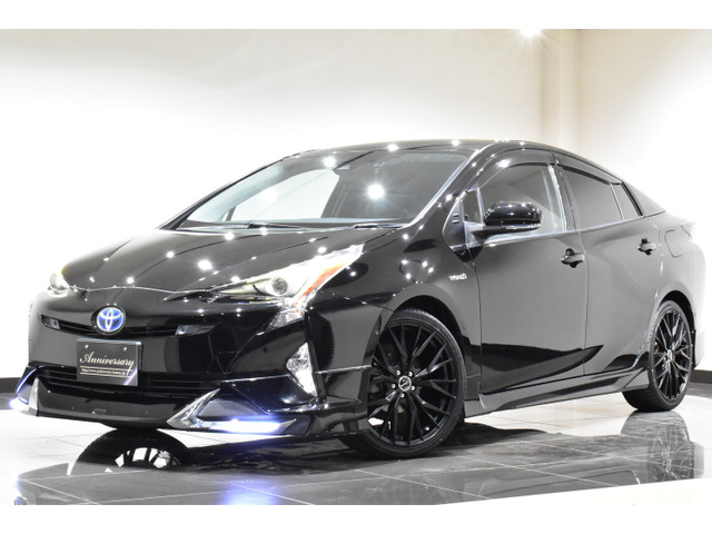 プリウス 1.8 A プレミアム ツーリングセレクション ブラックレザー/19AW/フルエアロ