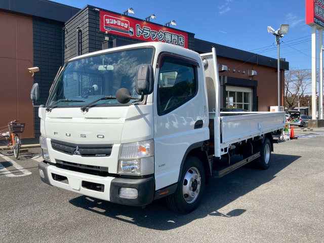 キャンター  3.5t積・平ボディ・ロング・全低床