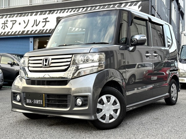 N-BOXカスタムG純正ナビ TV バックカメラ ドラレコ