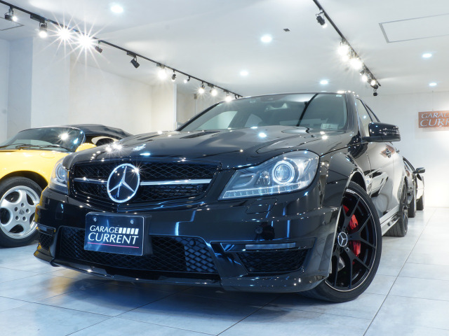 CクラスAMG C63 エディション 507D車 左H 1オーナー 507馬力