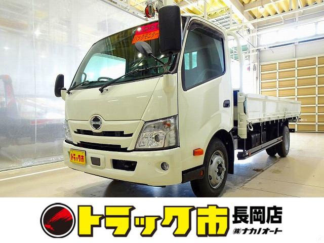 デュトロ 4.0 ワイド 超ロング 高床 ディーゼル 4.65t 平ボデー 登録済み未使用車