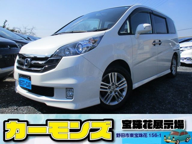 ステップワゴン2.0 スパーダ S スマートスタイル エディション後期型 両側自動ドア 純正HDDナビ