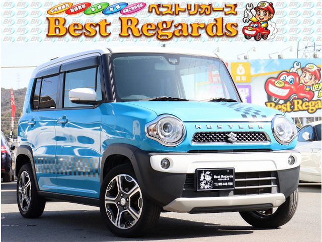 ハスラーハイブリッド(HYBRID) X車検整備付 8.5Mキロ ナビ Bカメラ