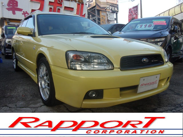 レガシィツーリングワゴン2.0 GT-B Sエディション 4WD2オナ 記録 禁煙 ナビBカメラ BBS