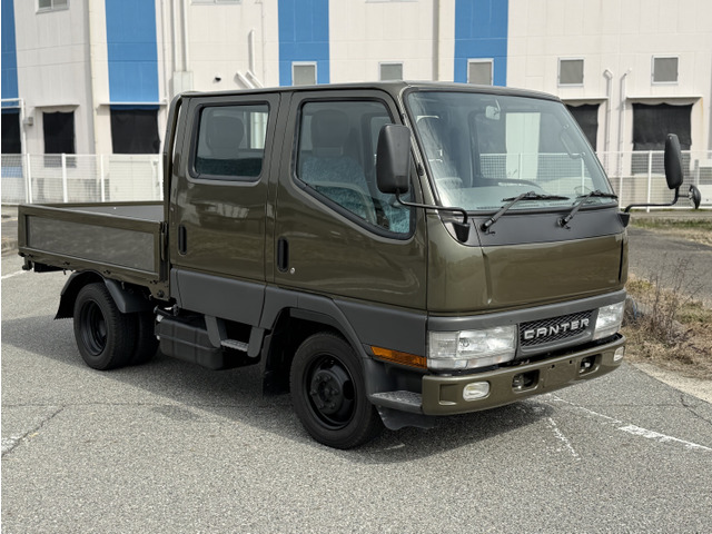 キャンターガッツ2.8 ダブルキャブ ロング 全低床 SA ディーゼル 4WD