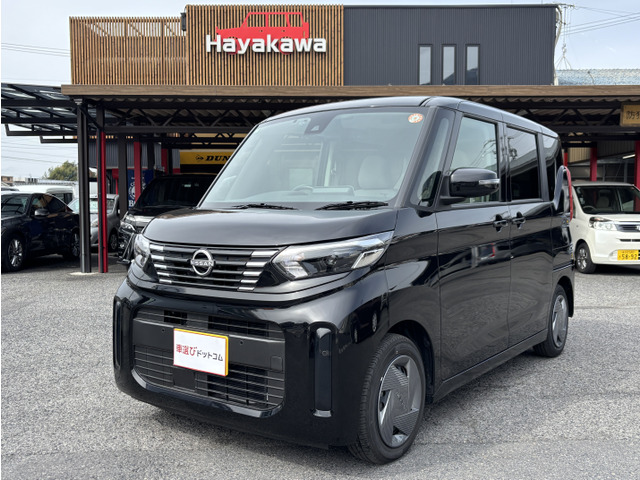 ルークス X 純正大型ナビ 片側パワースライドドア