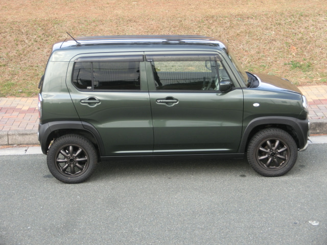 ハスラー Gターボ　4万km 車検長い スズキ ハスラー G ターボ 4WD リフトアップ 車検付 の中古車詳細