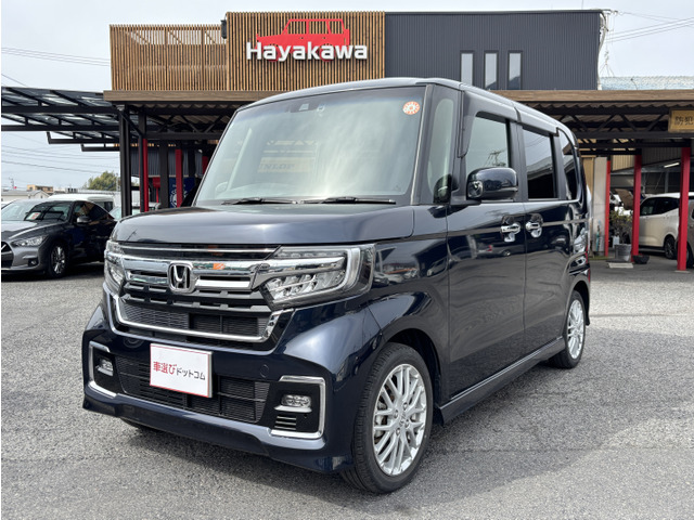 N-BOXカスタム L ターボ 純正8インチナビ 両側パワースライドドア