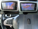 ★DVD視聴可。ドライブレコーダをナビモニターで確認可。ステアリングオーディオスイッチ。スマートキー。