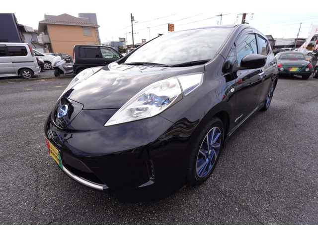 リーフX エアロスタイル純正ナビ地デジ純正エアロ純正LEDライト