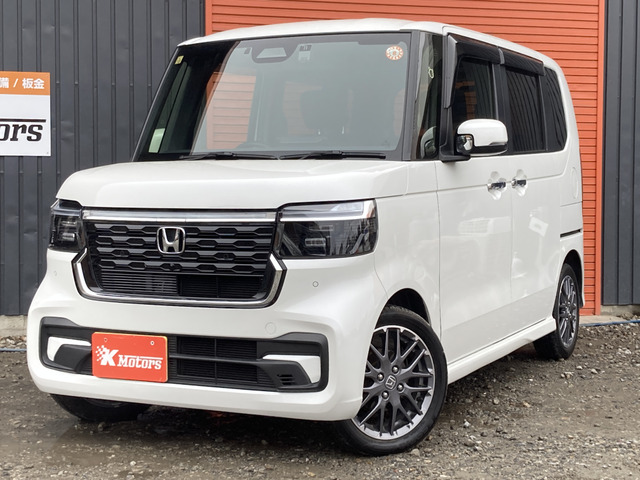 N-BOXカスタム ターボ 9インチナビ 両側パワスラ フルセグ