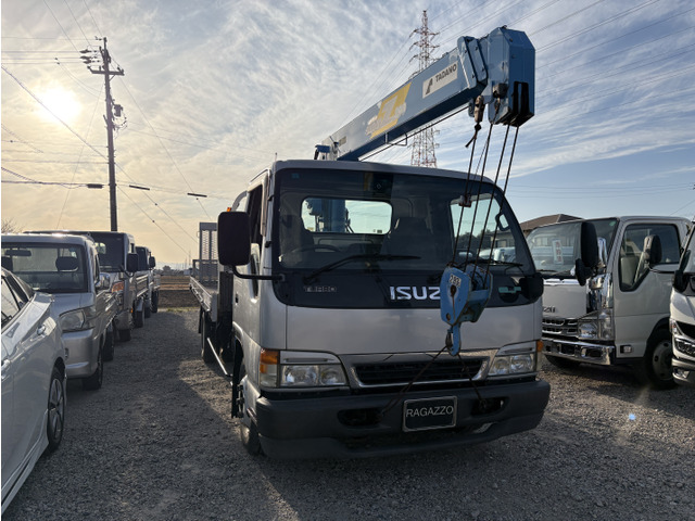 エルフ  タダノ キャリアカー 3段クレーン