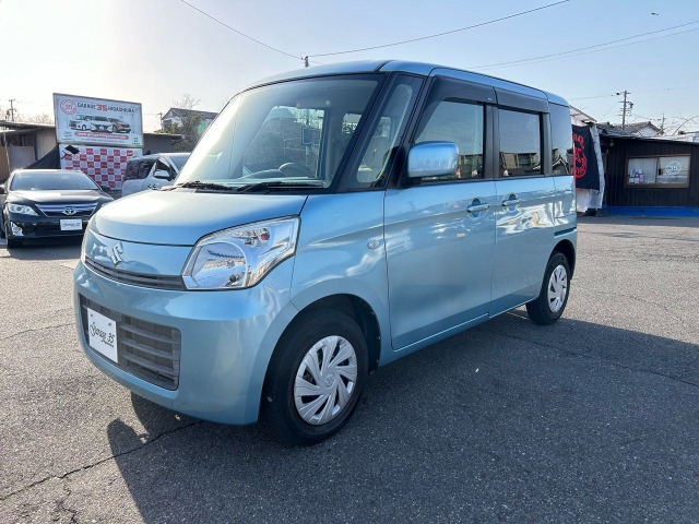 スペーシア G 中古販売・青・ブルー・平成25年