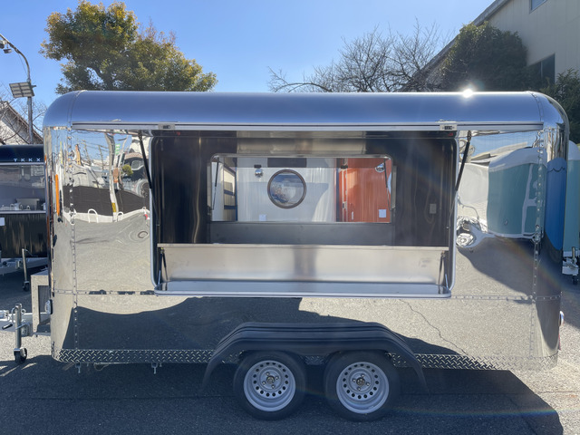 その他 TKKX キッチントレーラー 09STステンレス販売車キッチンカー