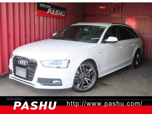 A4アバント 2.0 TFSI クワトロ 4WD HDDナビ地デジTVカメラLEDブラック