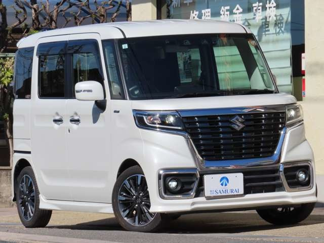 スペーシアカスタム ハイブリッド(HYBRID)  XS 女性1オーナーユーザー様買取禁煙車