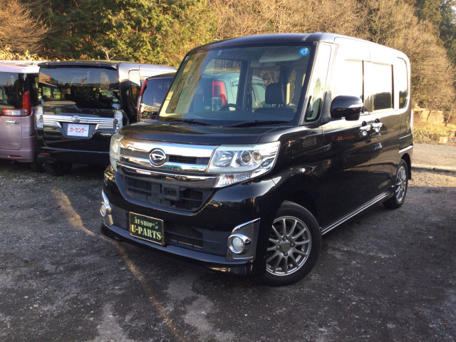 タントカスタム X ナビ.地デジ.フルオートエアコン.スマー