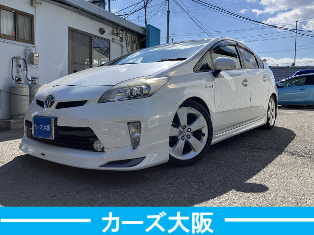 プリウス 1.8 G ツーリングセレクション プッシュスタート、ナビ