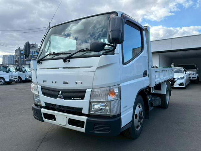 キャンター3.0 ダンプ 全低床 ディーゼル走行距離20783㎞・積載量2000kg