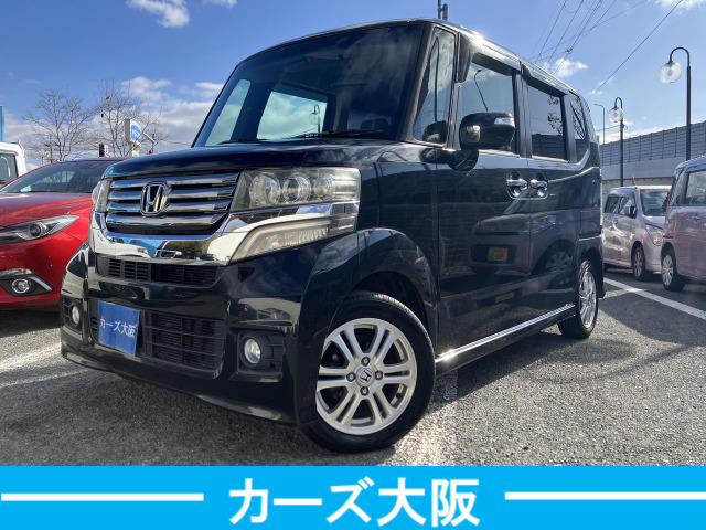 N-BOXカスタム G Lパッケージ プッシュスタート、パワスラ