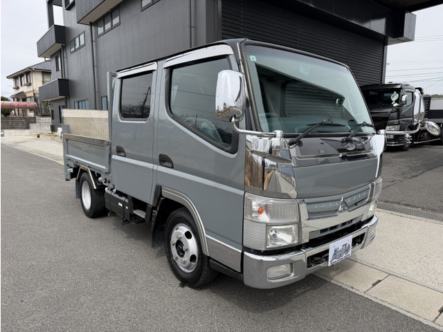 キャンター3.0 ダブルキャブ ロング 全低床 Ad Blueパワーゲート