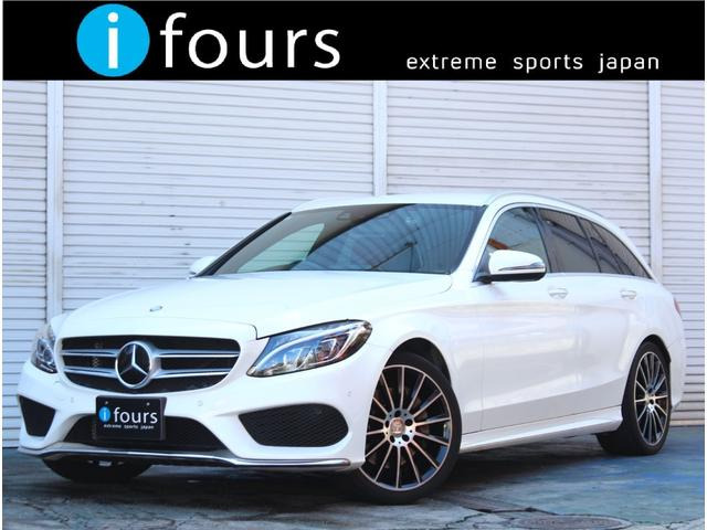 CクラスワゴンC250 スポーツLED 革シート ナビTV BT ETC