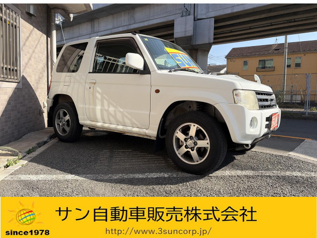 パジェロミニ ナビエディション VR 4WD ターボ 4WD TVナビ キーレス