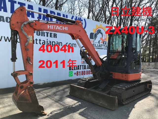 日立  ZX40U-3★4004h★2011年