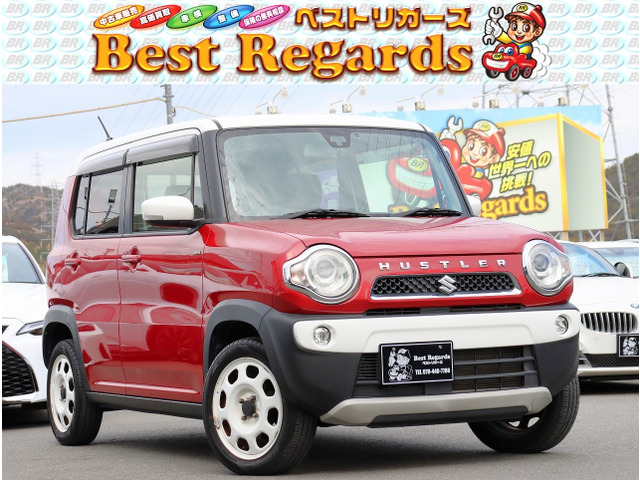 ハスラーJ スタイル車検整備付 4.7Mキロ ナビ Bカメラ